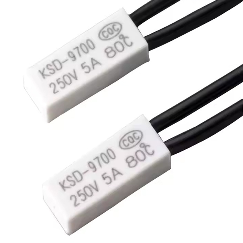 KSD9700 Công tắc nhiệt độ bộ điều nhiệt lưỡng kim cho chấn lưu KSD9700 Công tắc nhiệt độ bộ điều nhiệt lưỡng kim cho chấn lưu